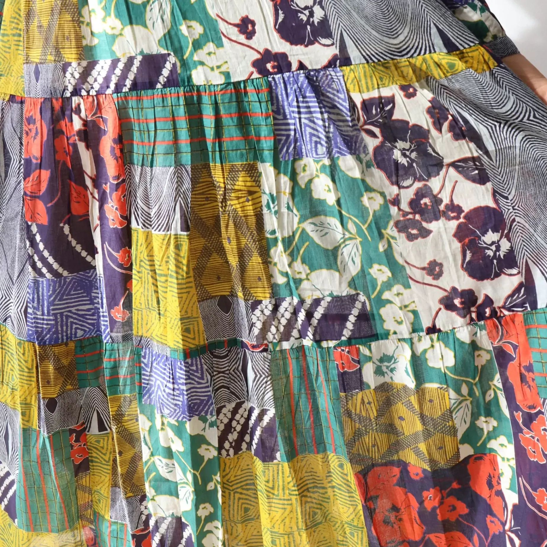Callista Patchwork Print