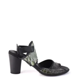 Leiga Green Croc