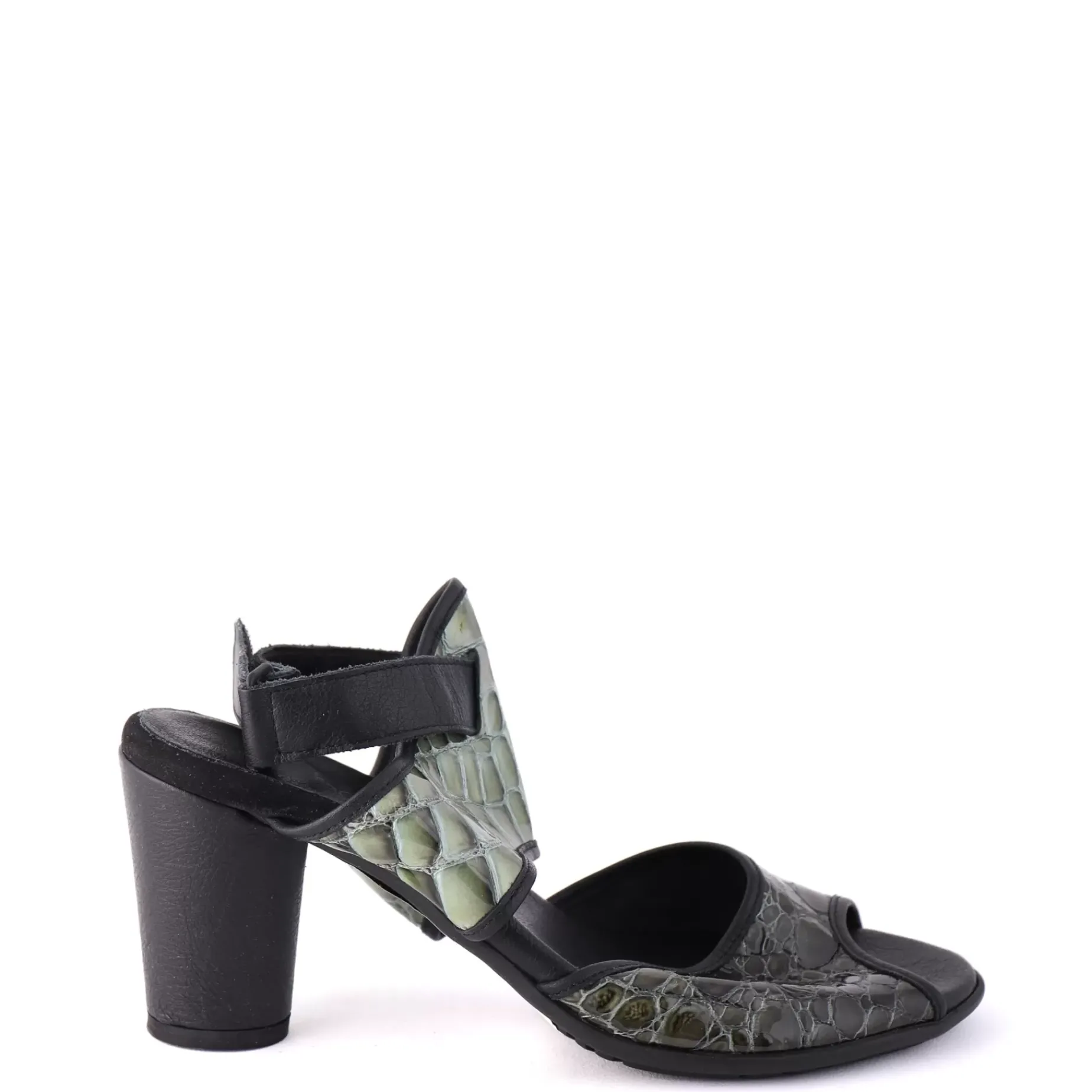 Leiga Green Croc